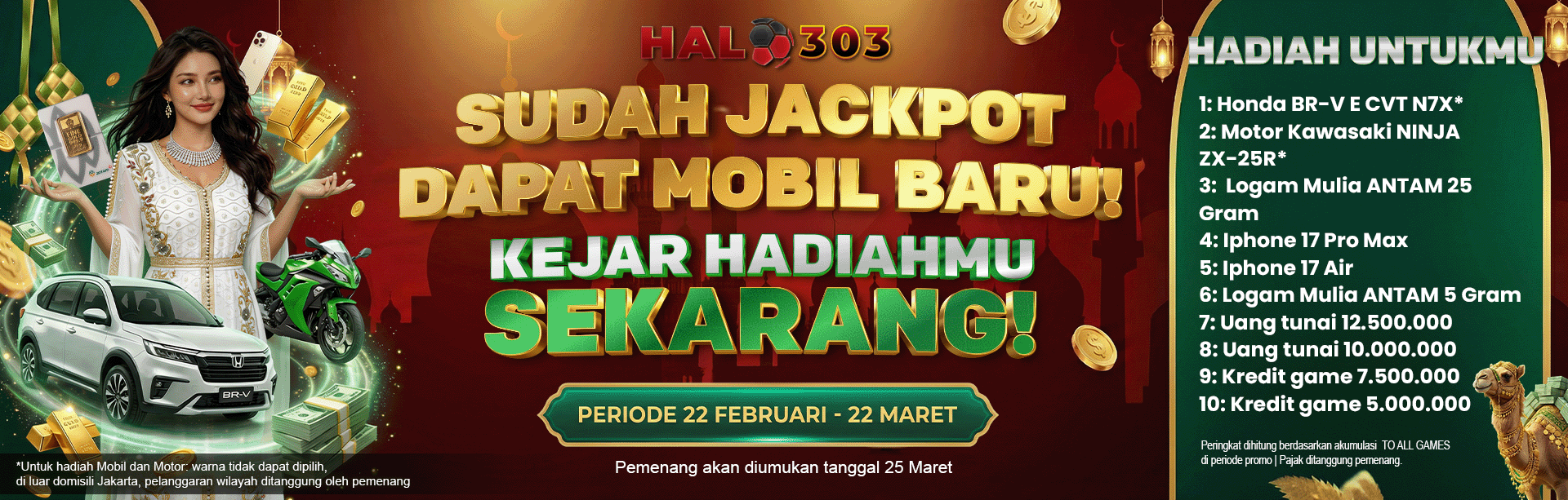 BONUS PANJAT TURNOVER