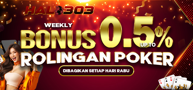 BONUS ROLLINGAN POKER IDN & 1POKER 0.5%