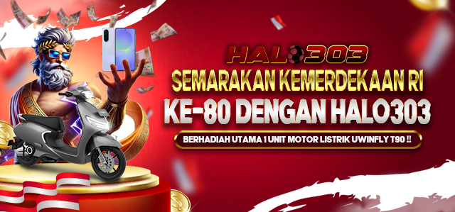 SEMARAKAN KEMERDEKAAN RI KE-80 BERSAMA HALO303