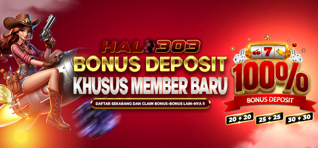 BONUS DEPOSIT MEMBER BARU 100%	