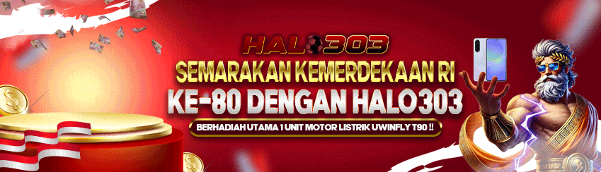 SEMARAKAN KEMERDEKAAN RI KE-80 BERSAMA HALO303