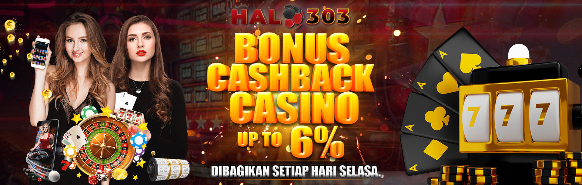 BONUS CASHBACK CASINO UP TO 6%