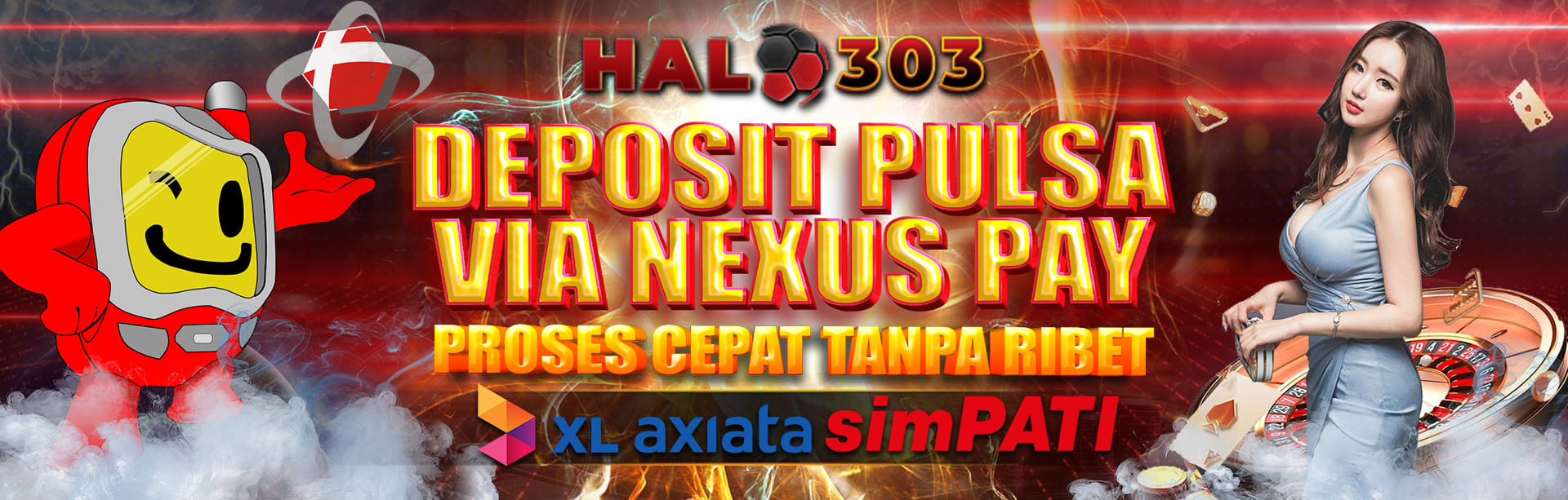 DEPOSIT PULSA VIA NEXUSPAY