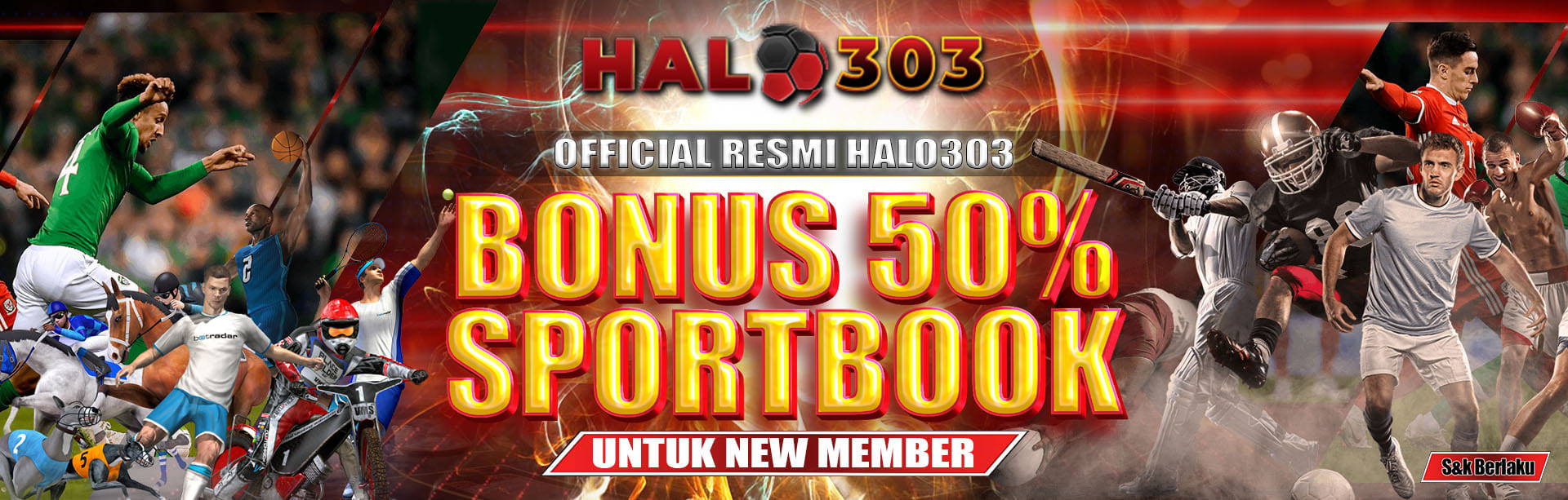 NEW MEMBER SPORTSBOOK 50%