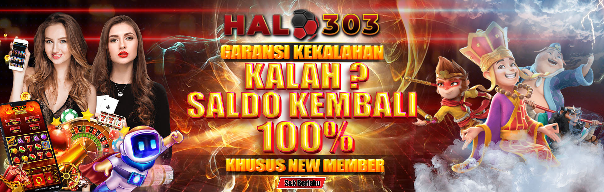 GARANSI KEKALAHAN NEW MEMBER 100%