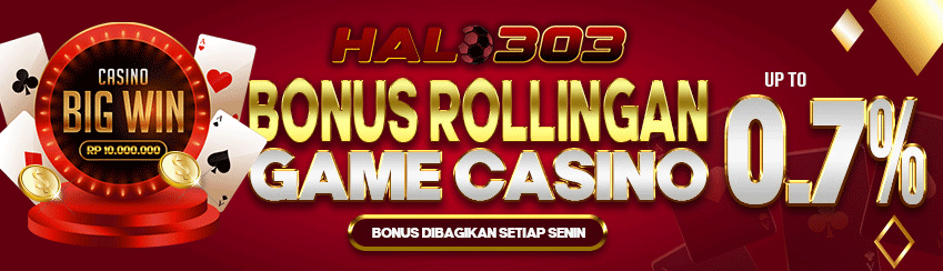BONUS ROLLINGAN CASINO UP TO 0,7%